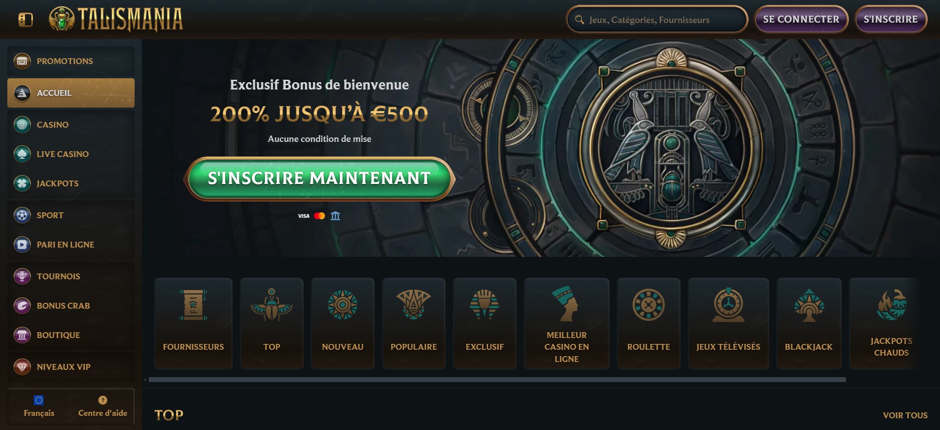 Talismania Casino