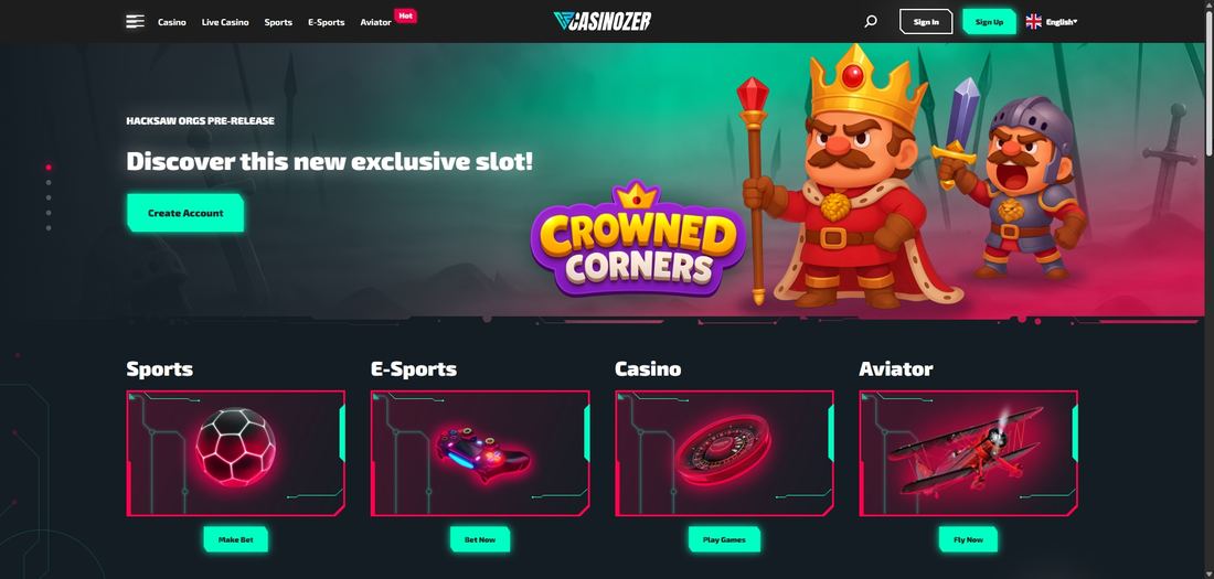 Casinozer casino en ligne