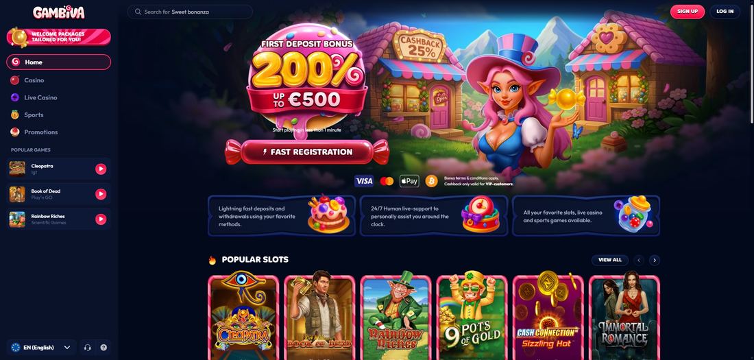 Gambiva casino en ligne