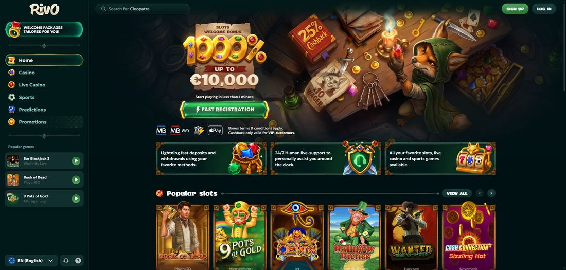 Rivo Casino casino en ligne